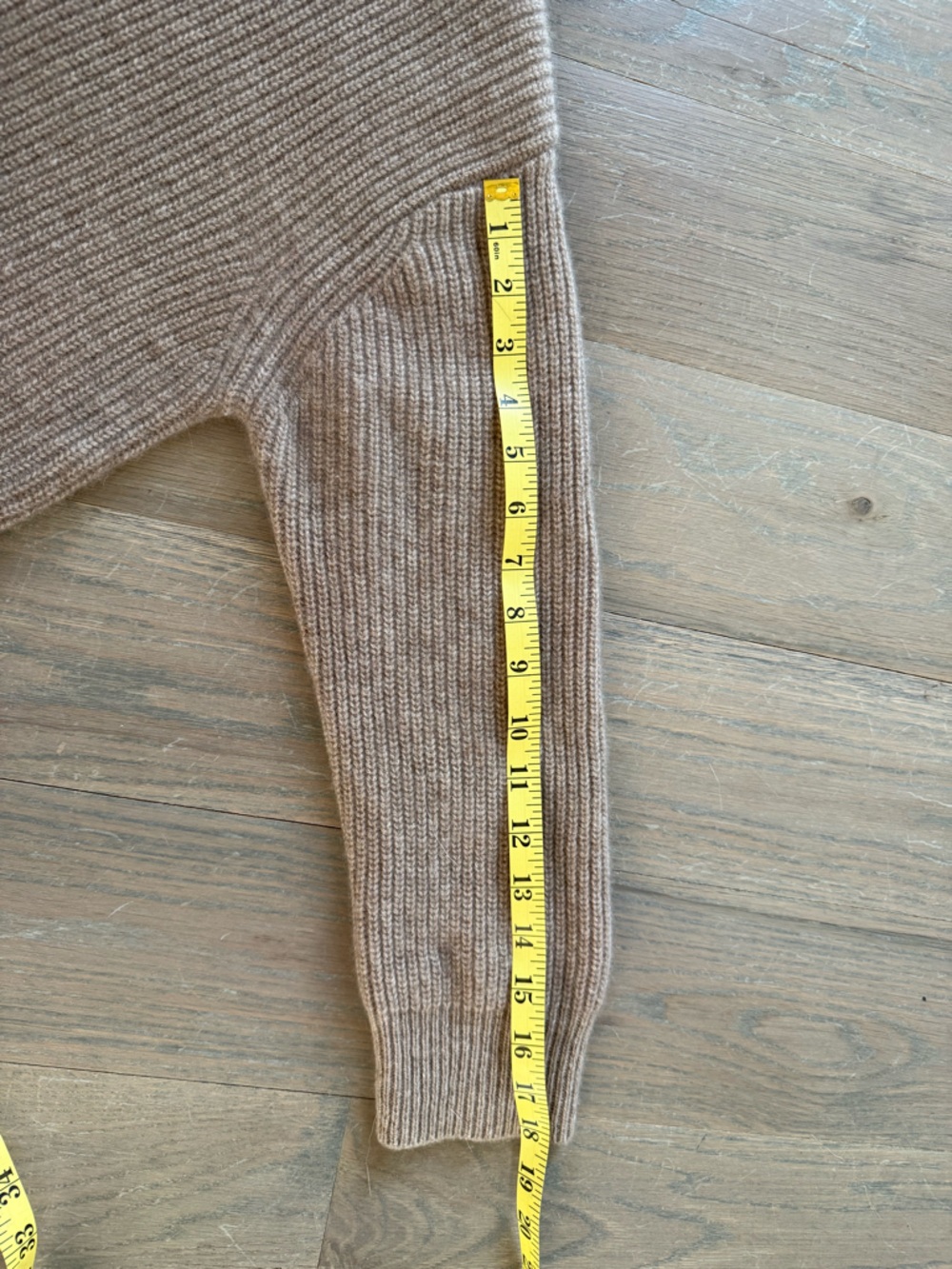 Jenni Kayne Cocoon Cashmere Cardigan M Taupe Color - Picture 10 of 11